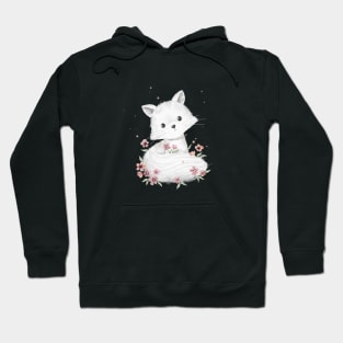 White fox Hoodie